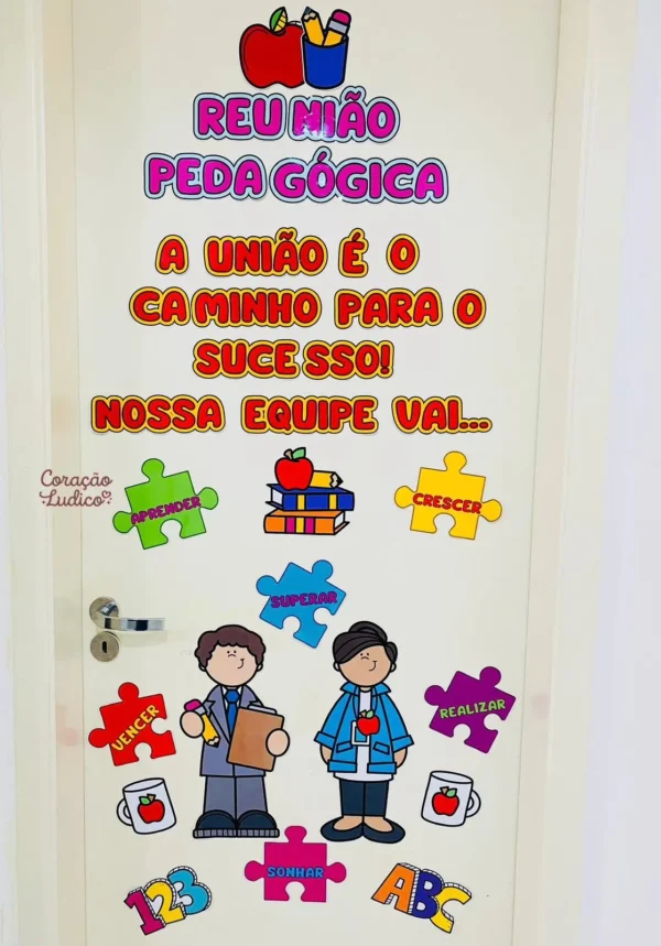 Porta - Reunião Pedagógica