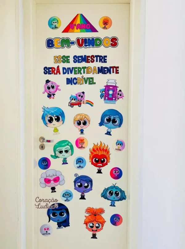 Porta - Volta às Aulas - Divertidamente - Image 2