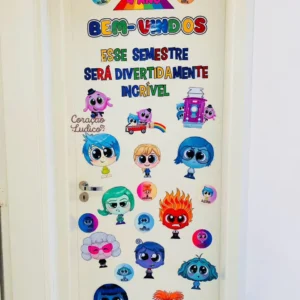 Porta - Volta às Aulas - Divertidamente