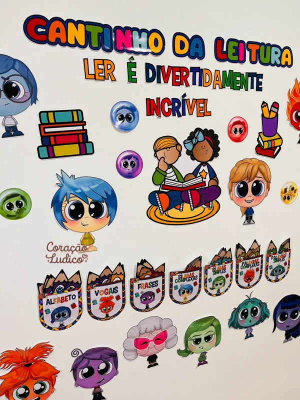Cantinho da Leitura - Divertidamente - Imagem 3