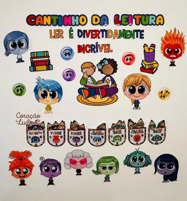 Cantinho da Leitura - Divertidamente - Imagem 4