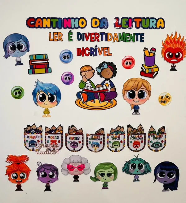 Cantinho da Leitura - Divertidamente - Imagem 6