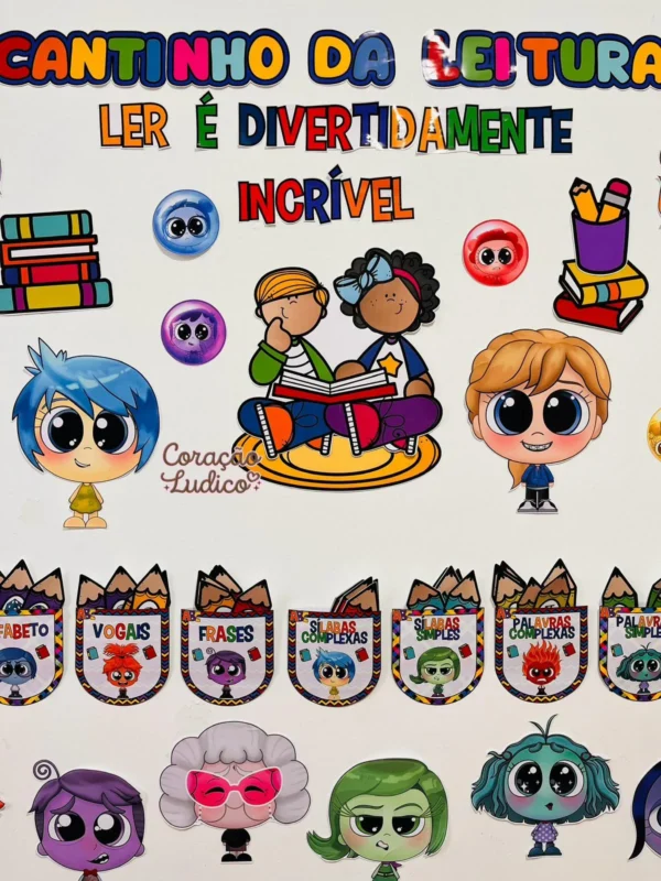 Cantinho da Leitura - Divertidamente - Imagem 7