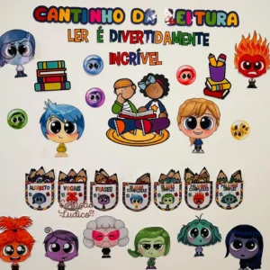 Cantinho da Leitura - Divertidamente