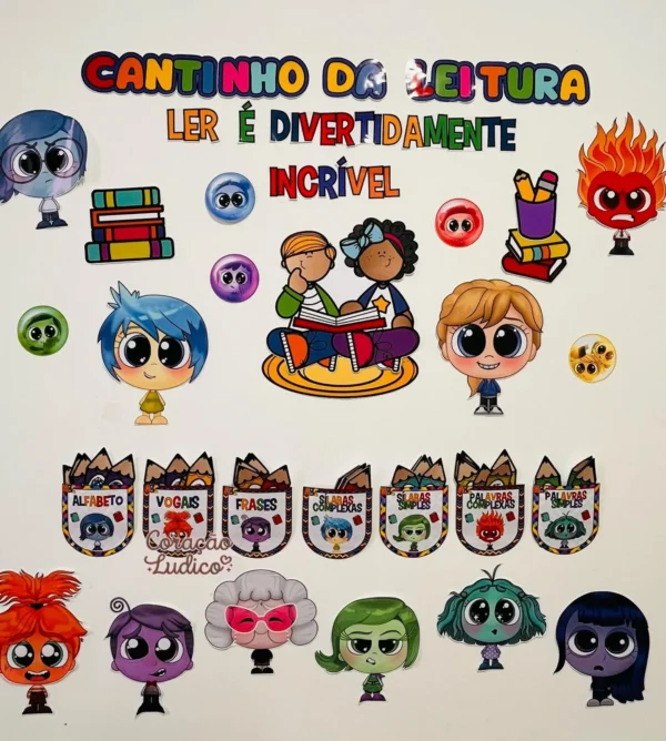 Cantinho da Leitura - Divertidamente