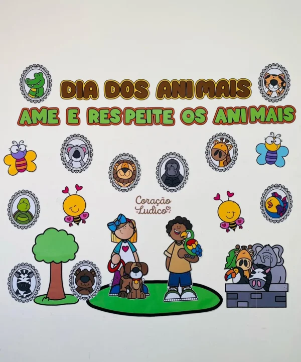 Kit 2 - Dia dos Animais
