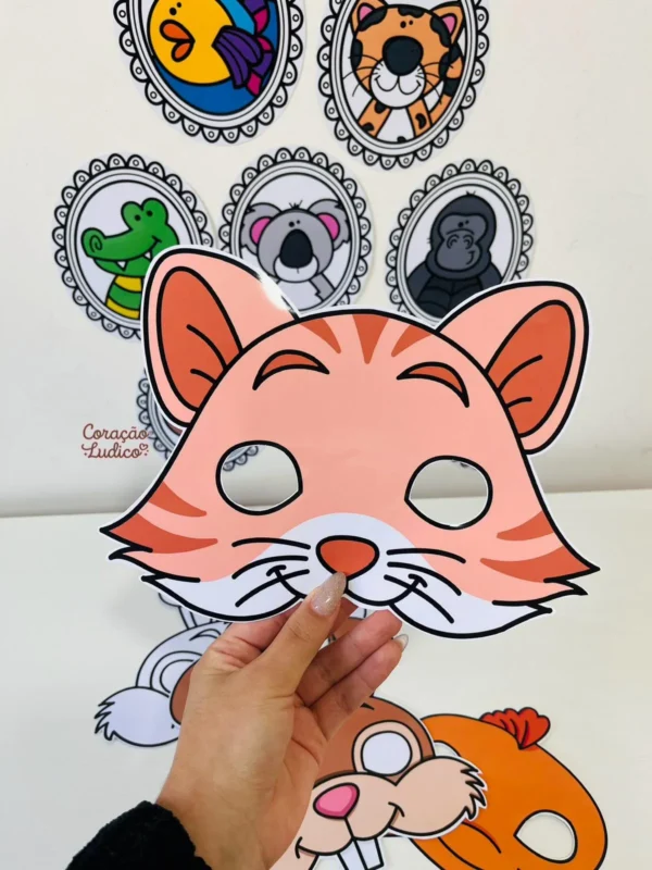 Kit - Máscaras dos Animais - Imagem 3
