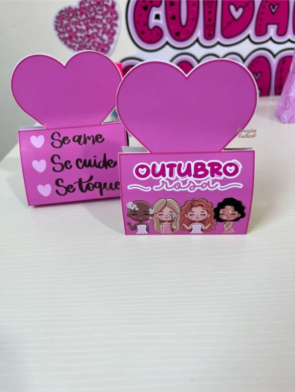 Lembrancinhas - Outubro Rosa - Imagem 3