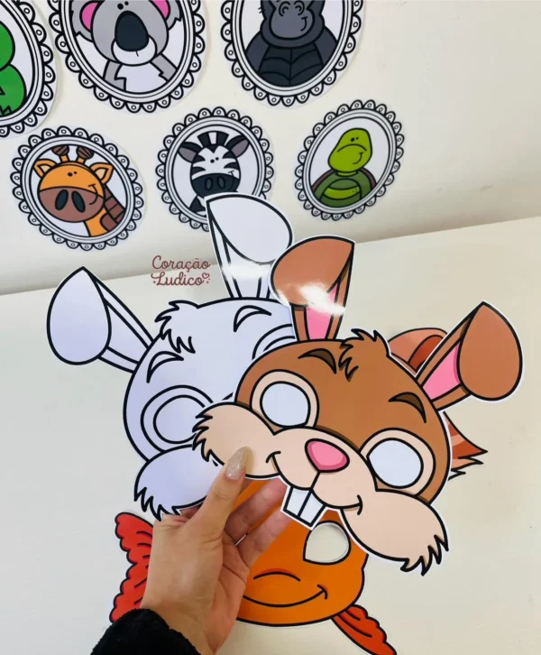 Kit - Máscaras dos Animais - Imagem 5