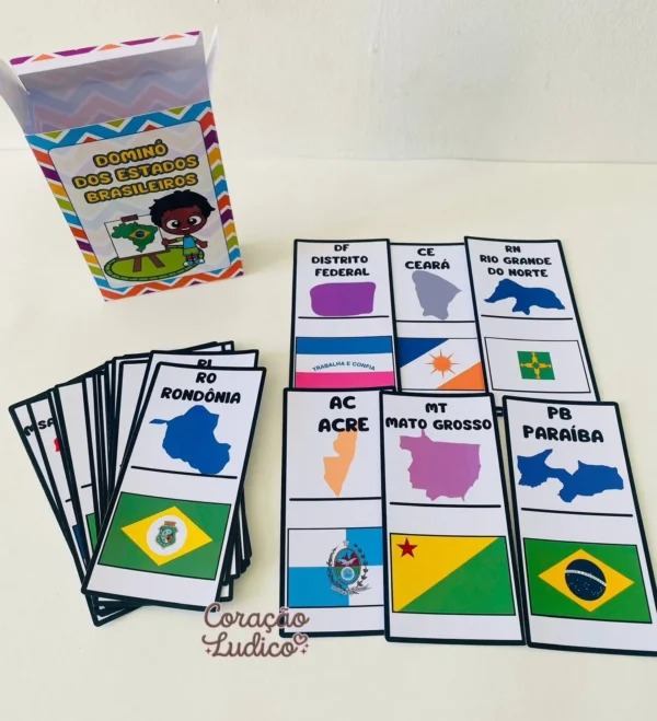 Dominó Dos Estados Brasileiros - Imagem 3