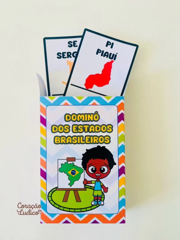 Dominó Dos Estados Brasileiros - Imagem 4
