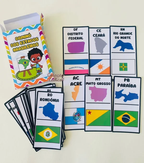 Dominó Dos Estados Brasileiros - Imagem 5