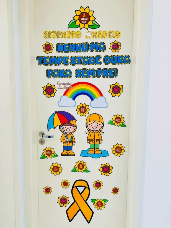 Porta - Setembro Amarelo - Imagem 9