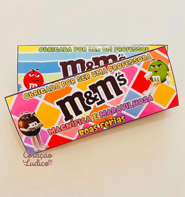 Lembrancinha M&M'S Professores - Imagem 5