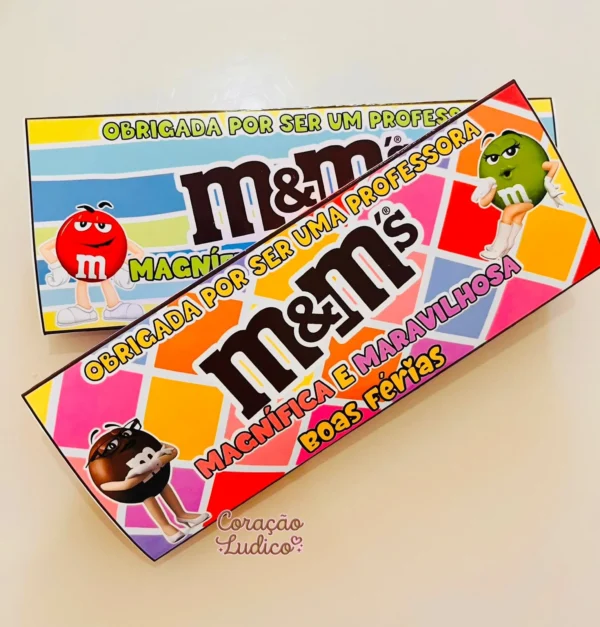 Lembrancinha M&M'S Professores - Imagem 7