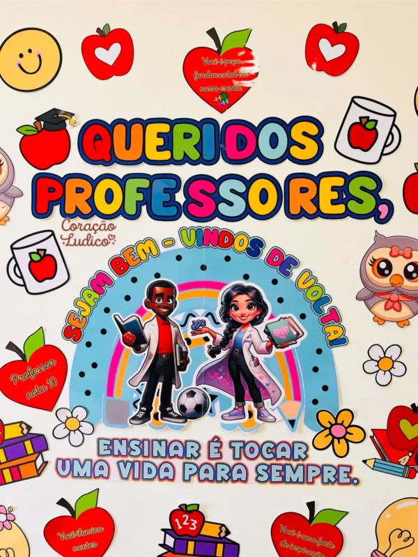  Painel - Volta às Aulas (Professores) - Image 8