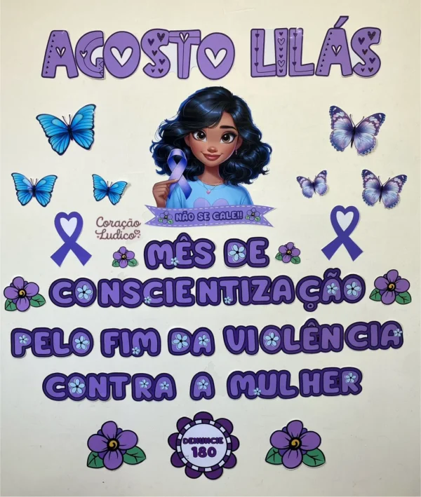 Painel - Agosto Lilás - Imagem 6