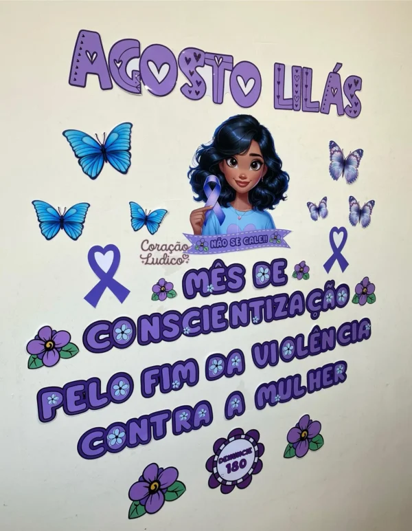 Painel - Agosto Lilás - Imagem 7