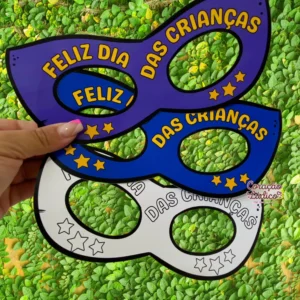 Máscara - Dia das Crianças