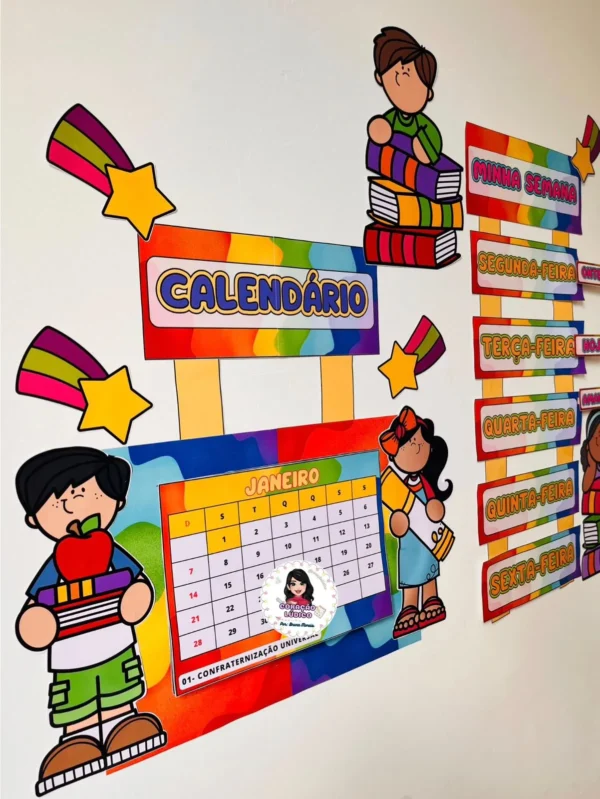Calendário de Parede + Minha Semana