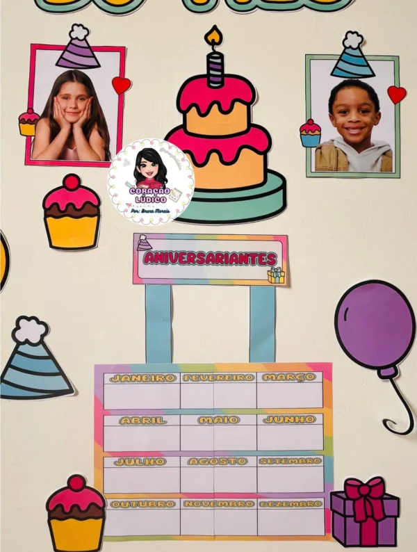 Painel Aniversariantes  - Imagem 5
