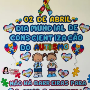 Painel - Dia Mundial de Conscientização do Autismo