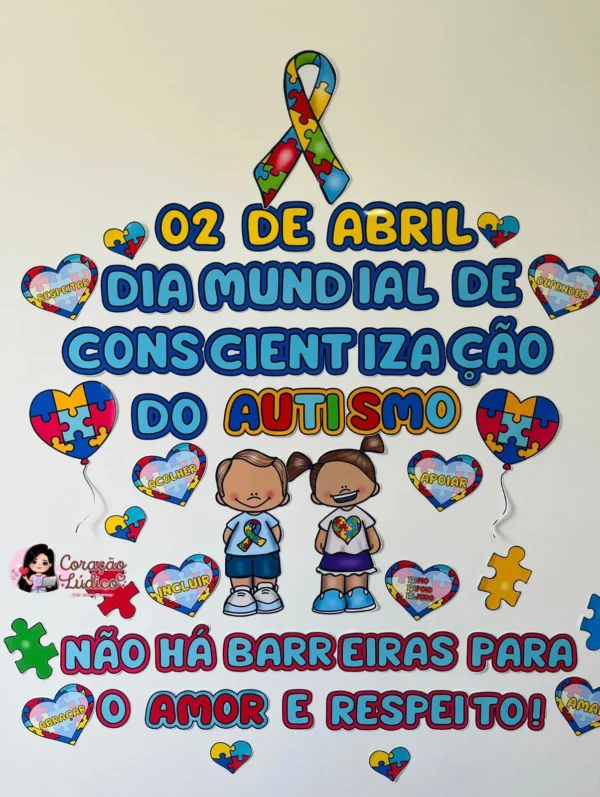 Painel - Dia Mundial de Conscientização do Autismo