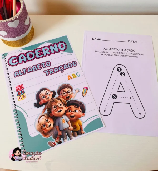 Caderno - Alfabeto Traçado - Image 2