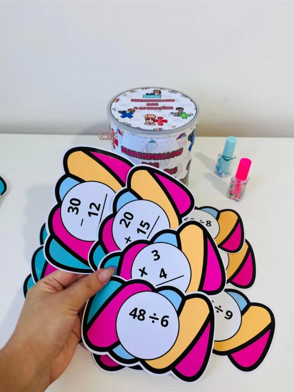 Marshmallow das 4 Operações