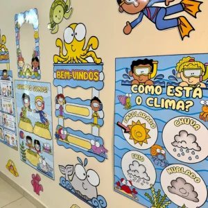 Kit Sala - Fundo do Mar