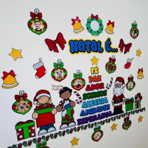 Kit COMPLETO - Decoração de Natal