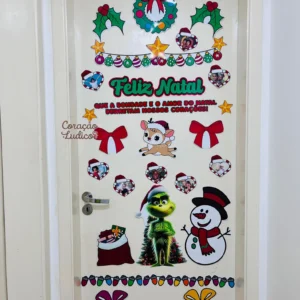 Porta de Natal - Grinch