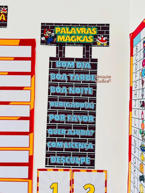 Kit Sala - Super Mario - Imagem 13
