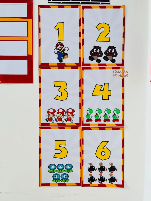 Kit Sala - Super Mario - Imagem 14