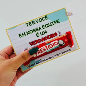 Card - Volta às Aulas (Equipe Escolar)