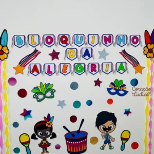 Kit Carnaval - Bloquinho da Alegria