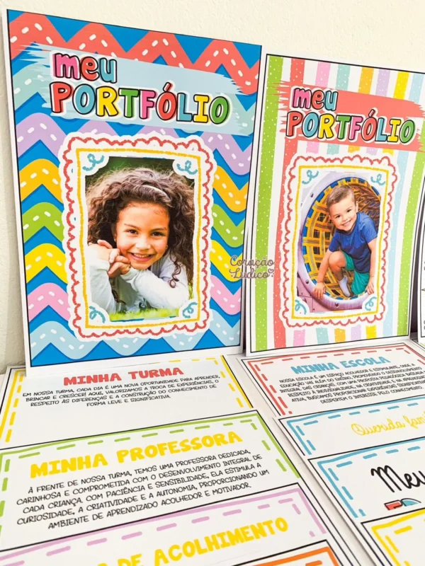  Portfólio Infantil editável  - Imagem 4
