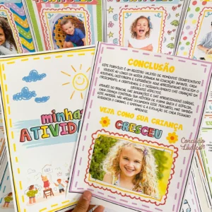  Portfólio Infantil editável 
