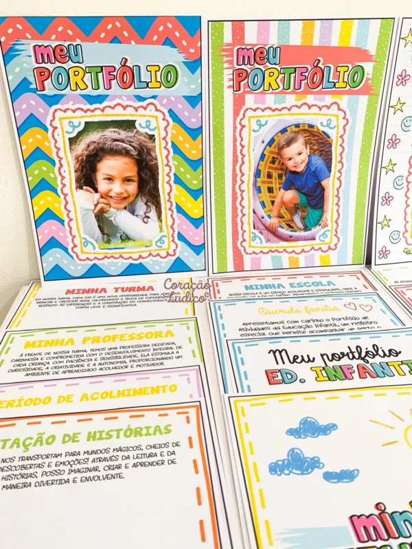  Portfólio Infantil editável  - Imagem 2