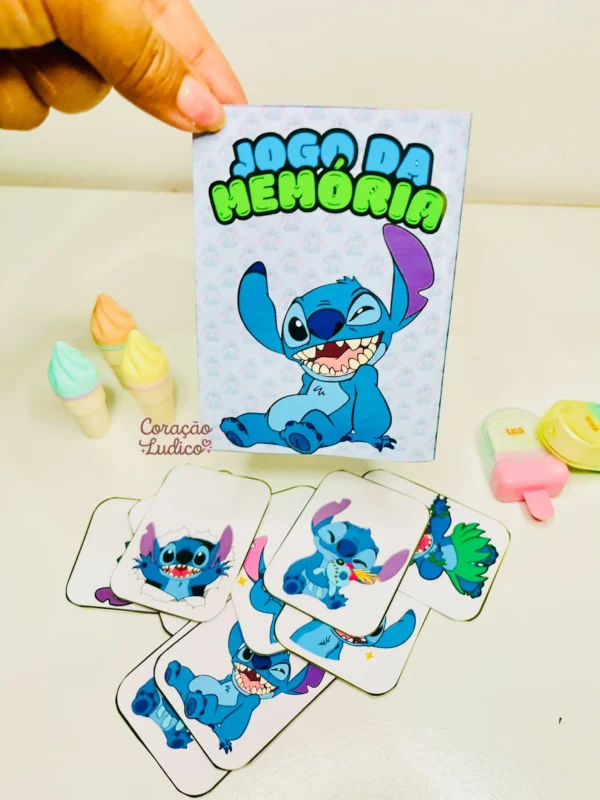 Jogo da Memória - Stitch - Imagem 5