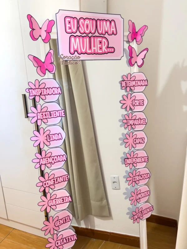 Espelho de Afirmações da Mulher