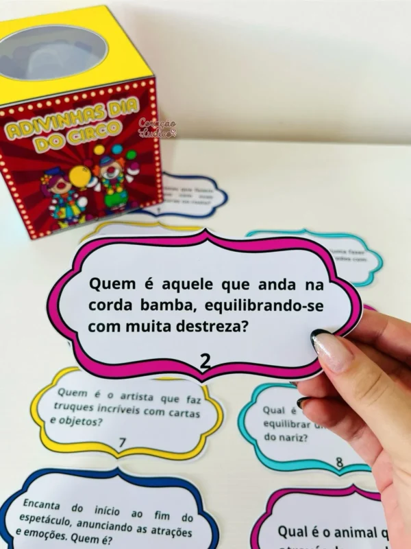 Adivinhas - Dia do Circo - Imagem 8