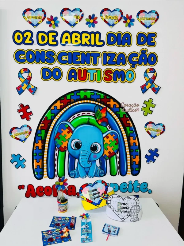 Kit 2 - Dia de Conscientização do Autismo