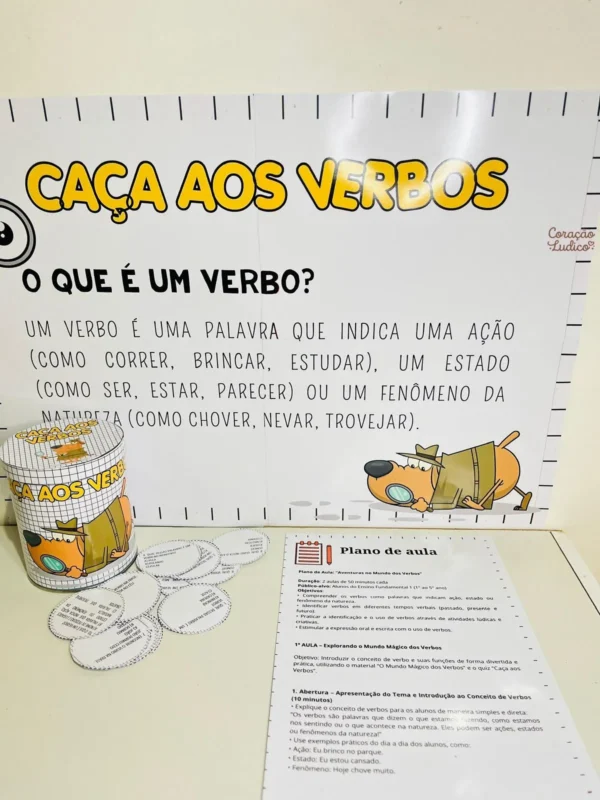  Mini Projeto: Aventuras no Mundo dos Verbos