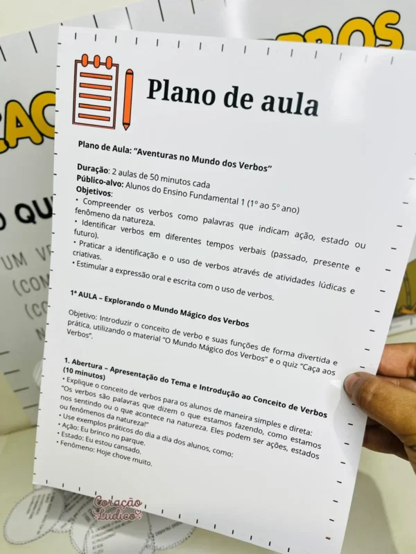  Mini Projeto: Aventuras no Mundo dos Verbos - Imagem 7