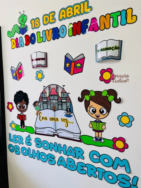 Painel  - Dia do Livro Infantil - Imagem 3