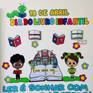 Painel  - Dia do Livro Infantil