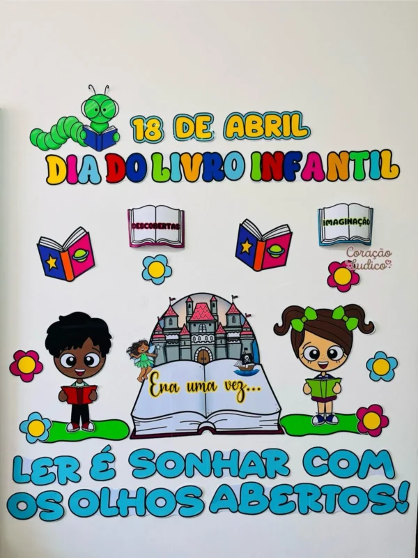 Painel  - Dia do Livro Infantil