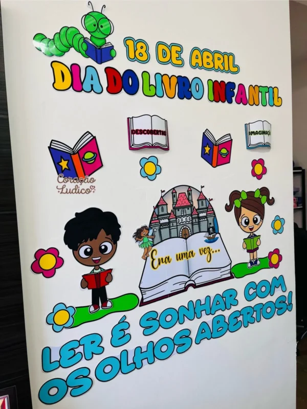 Painel  - Dia do Livro Infantil - Imagem 4