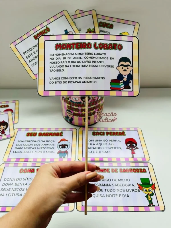 Lata dos Personagens - Sítio do Pica Pau Amarelo  - Imagem 4